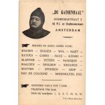 Vaals, Limburg; map, with advertisement on the backside (non PC)