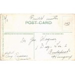1911 Edmonton (Alta), At the mouth of a coal mine, miners with mine carts. TCV card (creases)