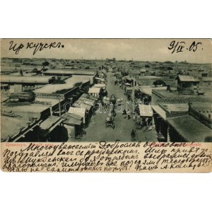 1905 Qiqihar, Tsitsikar; Vue generale / general view, shops