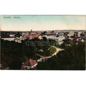 Jaroslaw, Jaroslau, Yareslov; Ogólny widok / Totalansicht / general view with synagogue