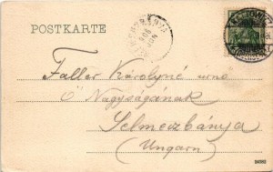 1906 Katowice, Kattowitz; Blücherplatz / square (EK)