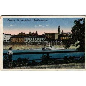 Przemysl, Ul. Jagiellonska / Jagiellonergasse / riverside (EM)