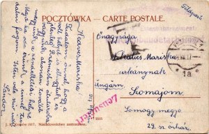 1917 Przemysl, Wybrzeze Franciszka Józefa / Franz Josefs-Quai / quay, bath (EK)