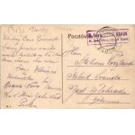 1917 Zamosc, Sródmiescie / downtown, town hall + B. Ausw. NOWA OSADA K.u.K. Heeresbahn Nord (EK)