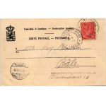 1899 (Vorläufer) Luxembourg, Luxemburg; Vallée de la basse Petrusse et Viaduc du Bisserweg / viaduct, train...