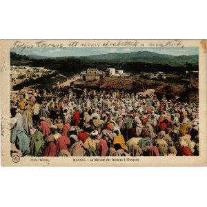 1933 Ouezzan, La Marché des femmes / women's market (fl)