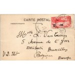 1928 Fort-de-France, Statue de l'imperatrice Josephine / Savane square, Josephine's statue (cut)