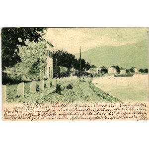 1903 Bijela, Boka Kotorska / Bay of Kotor, seashore (EK)
