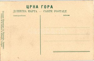 Cetinje, Cettinje, Cettigne; Montenegrinische Typen. Woiwoda Ilia Plamenatz / Voivode Ilia Plamenatz (EK...