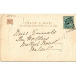 1902 Ipswich, Town hall and post office. Raphael Tuck & Sons United Kingdom Postcard Series 746/VI. Art Nouveau, Emb...
