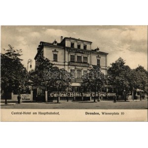 Dresden, Central Hotel am Hauptbahnhof. Wienerplatz 10. / hotel at the railway station