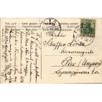 1906 Frankfurt am Main, Pfingstgruss / view, montage with people