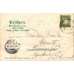 1907 Germersheim, Ludwigstrasse, Kaserne Seyssel. Verlag C. Hahn / street view, German military barracks...