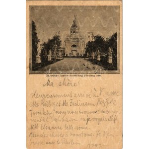 1896 Nürnberg, Bayerische Landes-Ausstellung 1896. / exhibition + 5 Pfennig Ga (EB)