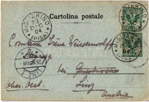 1904 Migliarino Pisano, castello / castle (fa)
