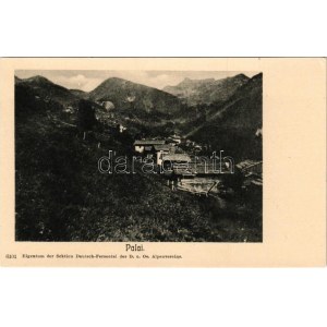Palu del Fersina, Palai im Fersental, Palai en Bersntol (Südtirol); general view. Eigentum der Sektion Deutsch...