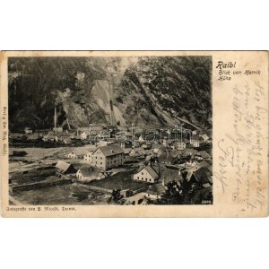 Raibl (Tarvisio, Südtirol); Blick vom Katnik Höhe / general view, mountain (fl)