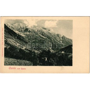 Resia, Resija, Rezija; Canin / Kanin Mountains from Resia. Originalaufnahme u. Verlag von Robert Ghon (Villach) (EK...
