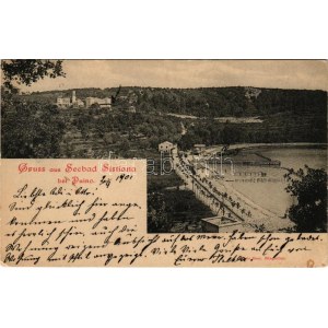 1901 Sistiana, Seebad, Strandhotel / beach hotel (EM)