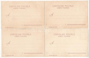 Venezia - Ed I Suoi 120 Dogi / The doges of Venice; a set of 24 unused lithographic postcards ...