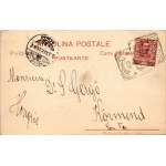 1905 Venice, Venezia; Isola di Burano, Rio di Mezzo / island, lace, boats, river (EK)