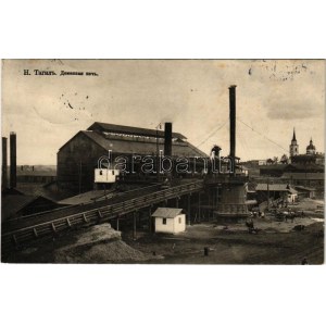 1912 Nizhny Tagil, Copper ore mine, blast furnace (fl)