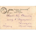 1902 Braila, Piata Regala / square, tram (Rb)