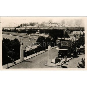 1937 Constanta, Konstanca; Vedere generala, Port / general view with port