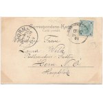 1901 Pojorata, Pojorita, Pozoritta (Bukovina, Bucovina, Bukowina); Salutare din Pareu Frumos, Pojorita / Villa Klika...