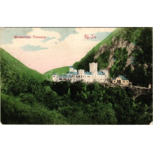 Targu Jiu, Zsilvásárhely; Manastirea Tismana / Romanian Orthodox monastery (fa)