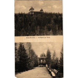Vatra Dornei, Dornavátra, Bad Dorna-Watra (Bukovina, Bucovina, Bukowina); Runc-Pavillon / Pavilonul pe Runc / pavilion...