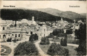 Vatra Dornei, Dornavátra, Bad Dorna-Watra (Bukovina, Bucovina, Bukowina); Totalansicht. Verlag Eisig Schäfer ...