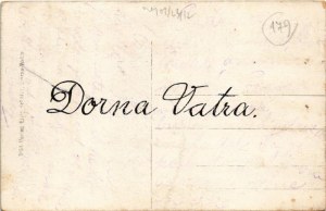 Vatra Dornei, Dornavátra, Bad Dorna-Watra (Bukovina, Bucovina, Bukowina); Totalansicht. Verlag Eisig Schäfer ...