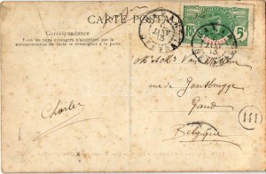 1913 Meckhe, Une Escale de Traite. Afrique Occidentale / street view (fl)