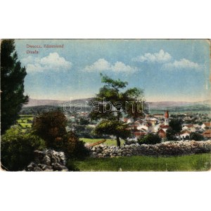 Divaca, Divacca (Küstenland); general view (worn corners)