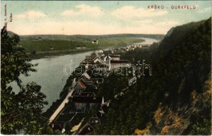 1906 Krsko, Gurkfeld; general view + 