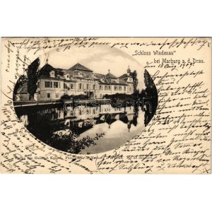 1909 Maribor, Marburg; Schloss Windenau / castle. Verlag v. Heinrich Krapek Photograph (EK)