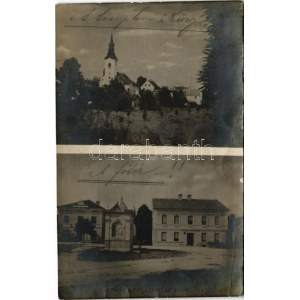 1916 Sempeter v Savinjski Dolini, Sanntal. Verlag Franz Korun / church, street. photo + Kommando des k.u.k...