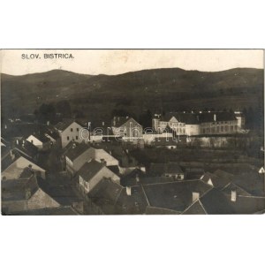 Slovenska Bistrica, Windisch-Feistritz; general view with castle. Rosa Pitschl Original Bromsilber + K.u.K...