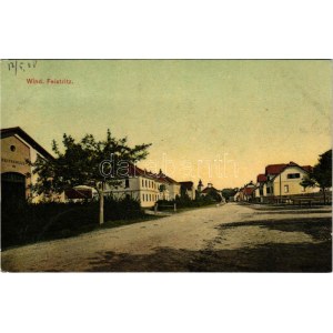 1908 Slovenska Bistrica, Windisch-Feistritz; Reitschule / riding school, street. Verlag Rosa Pitschl (crease...