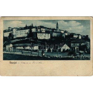 1915 Stanjel, general view. Atelier Weiss (worn corners)