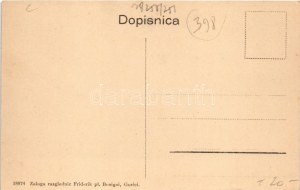 Vipava, Wippach; Hotel Adria in vojasnica / Hotel Adria und Kaserne / hotel, K.u.K. military barracks...