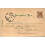 1899 (Vorläufer) Zgornja Polskava, Ober-Pulsgau, Oberpulsgau; Gasthaus zur Post, Kirche / inn, general view, church...