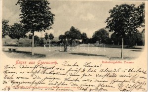 Chernivtsi, Czernowitz, Cernauti, Csernyivci (Bukovina, Bucovina, Bukowina); Habsburgshöhe Terasse. Verlag v...