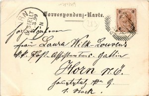 1899 Chernivtsi, Czernowitz, Cernauti, Csernyivci (Bukovina, Bucovina, Bukowina); K.u.K. Hauptwache / Austro...