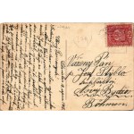 1918 Ivano-Frankivsk, Stanislawów, Stanislau; Ruine Sapierzynskagasse / Ruiny ul. Sapierzysnka / WWI K.u.K. military...