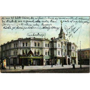 1912 Kiev, Kijev, Kyiv; Le maison de ville / town hall, shops (EK)