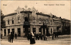 1916 Stryi, Stryj, Strij; Hotel Imperial i Hotel Dienstl. Verlag Schönfeld / hotel + 
