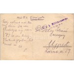 1916 Stryi, Stryj, Strij; Hotel Imperial i Hotel Dienstl. Verlag Schönfeld / hotel + K.u.k. Militärzensur Stryj (EB...