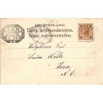 1899 Vorokhta, Worochta, Worochsie, Vorohta; Tartak / sawmill, bridge. D. Schreier (crease)
